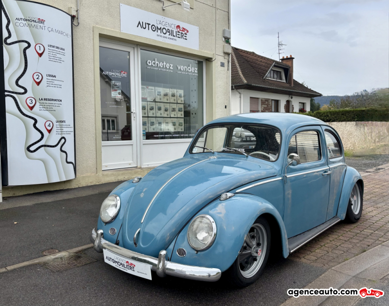 Gebrauchtwagenkauf, Günstige Gebrauchtwagen | Automobilienagentur Volkswagen Coccinelle 1200 Gros montants 1963 Air-ride Bleu Jahr 1963 Manuelle Essence