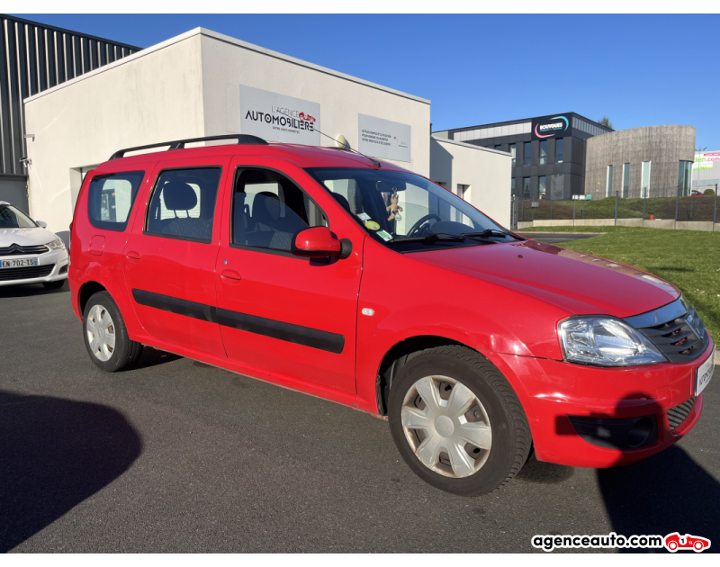 Gebrauchtwagenkauf, Günstige Gebrauchtwagen | Automobilienagentur Dacia Logan MCV 1.5L DCI 75CH LAUREATE/1ère Main/GARANTIE 6 MOIS Rouge Jahr 2011 Manuelle Diesel