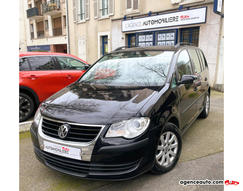 Gebrauchtwagenkauf, Günstige Gebrauchtwagen | Automobilienagentur Volkswagen Touran 1.9 TDI 90 TRENDLINE Noir Jahr 2008 Manuelle Diesel