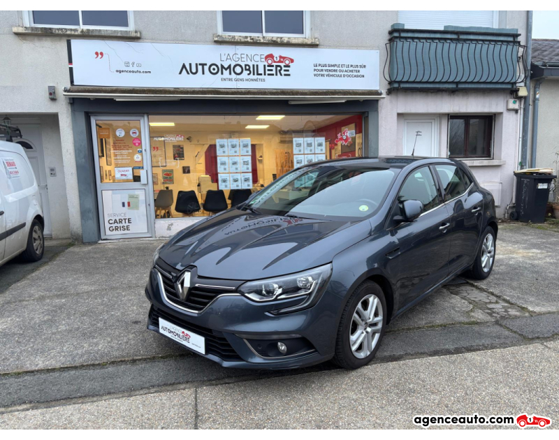 Gebrauchtwagenkauf, Günstige Gebrauchtwagen | Automobilienagentur Renault Megane IV 1.5 dCi EDC6 110 cv Boîte auto - 1ère main - Suivi Renault Bleu Jahr 2018 Automatique Diesel