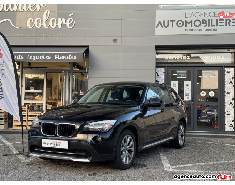 Achat voiture occasion, Auto occasion pas cher | Agence Auto Bmw X1 118d S Drive 2.0 d 16V 143 CV Noir Année 2012 Automatique Diesel