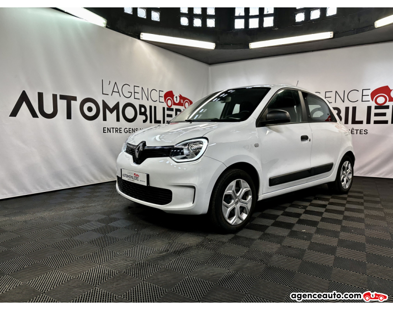 Achat voiture occasion, Auto occasion pas cher | Agence Auto Renault Twingo E-TECH AUTHENTIC 22 KWH Blanc Année 2023 Automatique Électrique