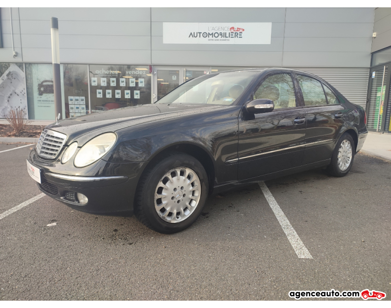 Achat voiture occasion, Auto occasion pas cher | Agence Auto Mercedes Classe E 270 2.7 CDI 177ch ELEGANCE Noir Année 2003 Manuelle Diesel