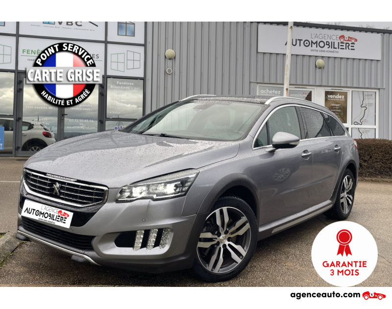 Compra de Coches Usados, Coches Usados Baratos %'|'% Agence Auto Peugeot 508 SW 2.0 BlueHDi 180 ch Féline EAT6 Argent Año 2017 Automatique Diesel