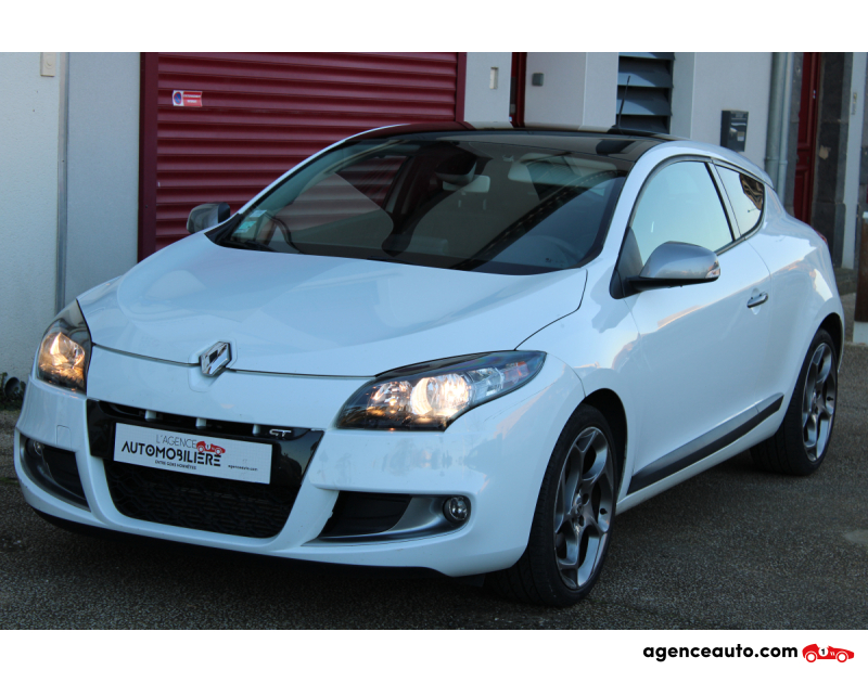 Gebrauchtwagenkauf, Günstige Gebrauchtwagen | Automobilienagentur Renault Megane COUPE 2.0 DCI 160 GT SPORT (Toit Panoramique, Pack GT Line, Radar de recul..) Blanc Jahr 2010 Manuelle Diesel