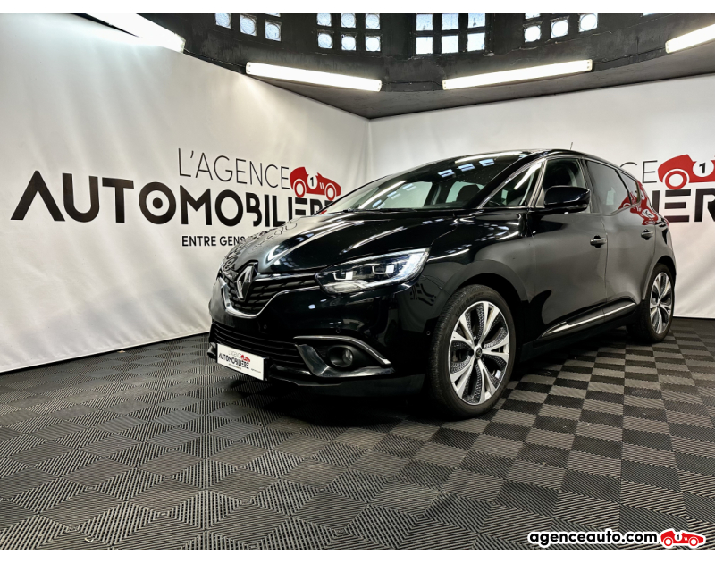 Achat voiture occasion, Auto occasion pas cher | Agence Auto Renault Scenic TCE 140 EDC ENERGY INTENS (Attelage) Noir Année 2018 Automatique Essence