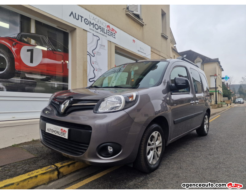 Achat voiture occasion, Auto occasion pas cher | Agence Auto Renault Kangoo 1.2 TCe 115cv LIMITED 2EME MAIN Gris Année 2015 Manuelle Essence