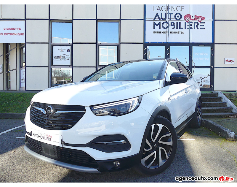 Achat voiture occasion, Auto occasion pas cher | Agence Auto Opel Grandland X 2.0 DIESEL 177 ULTIMATE AUTOMATIQUE Blanc Année 2018 Automatique Diesel