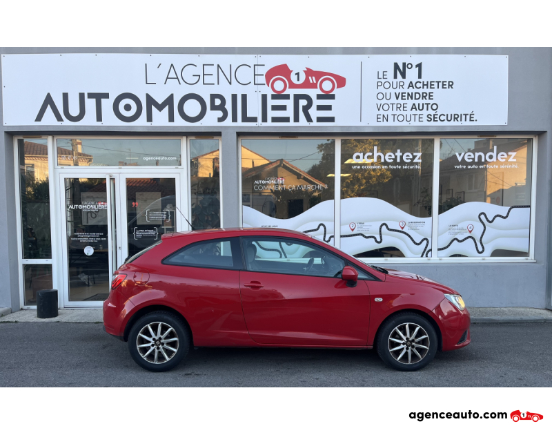 Achat voiture occasion, Auto occasion pas cher | Agence Auto Seat Ibiza 1.4 TDI 90 CV DSG7 CONNECT Rouge Année 2016 Automatique Diesel