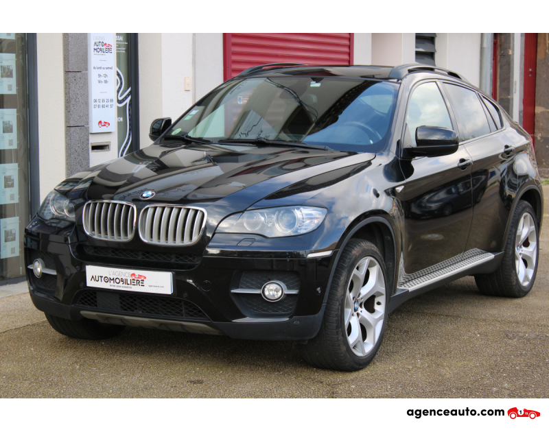 Achat voiture occasion, Auto occasion pas cher | Agence Auto Bmw X6 4.0 d 305 LUXE XDRIVE BVA (Toit ouvrant, Hayon électrique, Régulateur adaptatif..) Noir Année 2010 Automatique Diesel