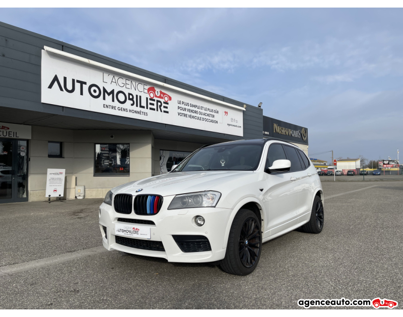 Compra de Coches Usados, Coches Usados Baratos %'|'% Agence Auto Bmw X3 (F25) 20d xDrive 2.0 d 184 cv Pack M Boîte auto Blanco Año 2013 Automático Diesel