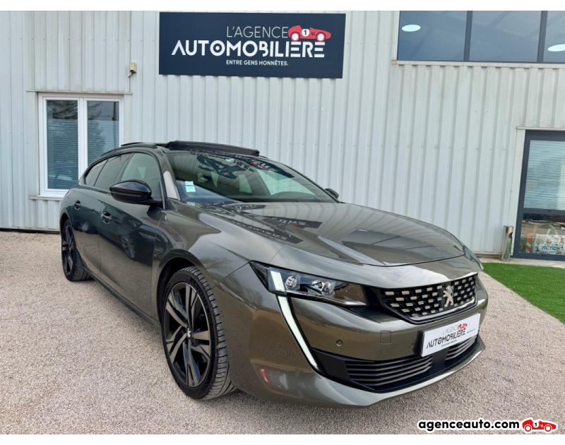 Aankoop Gebruikte Auto, Goedkope Gebruikte Auto | Agence Auto Peugeot 508 SW 225ch 1.6 L GT First Edition Gris Jaar 2019 Automatique Essence