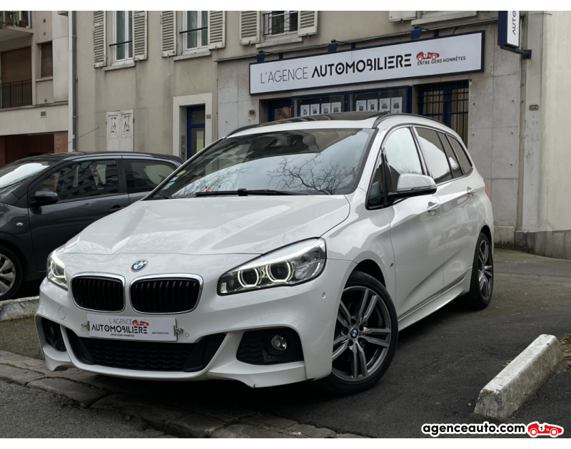 Gebrauchtwagenkauf, Günstige Gebrauchtwagen | Automobilienagentur Bmw Série 2 Gran Tourer (F46) GRAN TOURER 218D M SPORT BVA8 *ENTRETIEN BMW* Blanc Jahr 2017 Automatique Diesel