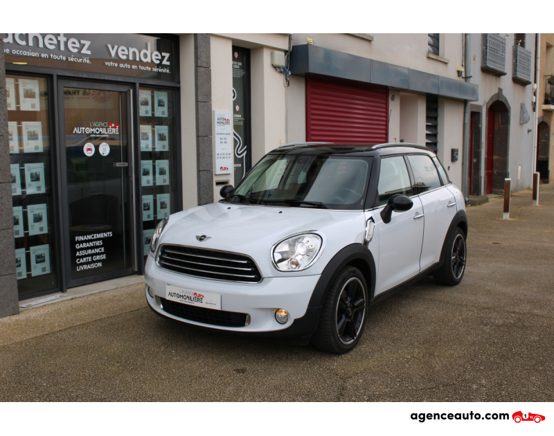 Aankoop Gebruikte Auto, Goedkope Gebruikte Auto | Agence Auto Mini Countryman 1.6 D 110 COOPER RED HOT CHILI (Toit ouvrant, Radar de recul, Sièges Chauffants...) Blanc Jaar 2010 Manuelle Diesel