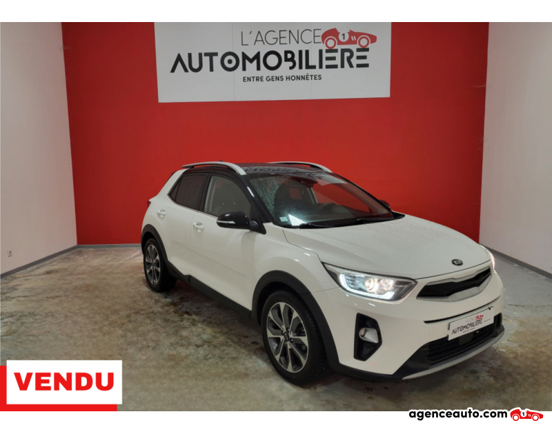 Achat voiture occasion, Auto occasion pas cher | Agence Auto Kia Stonic KIA STONIC 1.0 T-GDi 120 PREMIUM BVA Blanc Année 2018 Automatique Essence