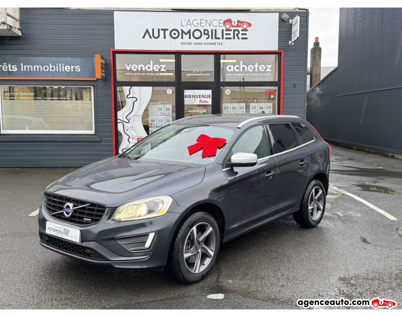Compra de Coches Usados, Coches Usados Baratos %'|'% Agence Auto Volvo XC60 D5 2.4 TDi AWD 215 ch BVA7 R-DESIGN (Toit ouvrant) Gris Año 2015 Automatique Diesel
