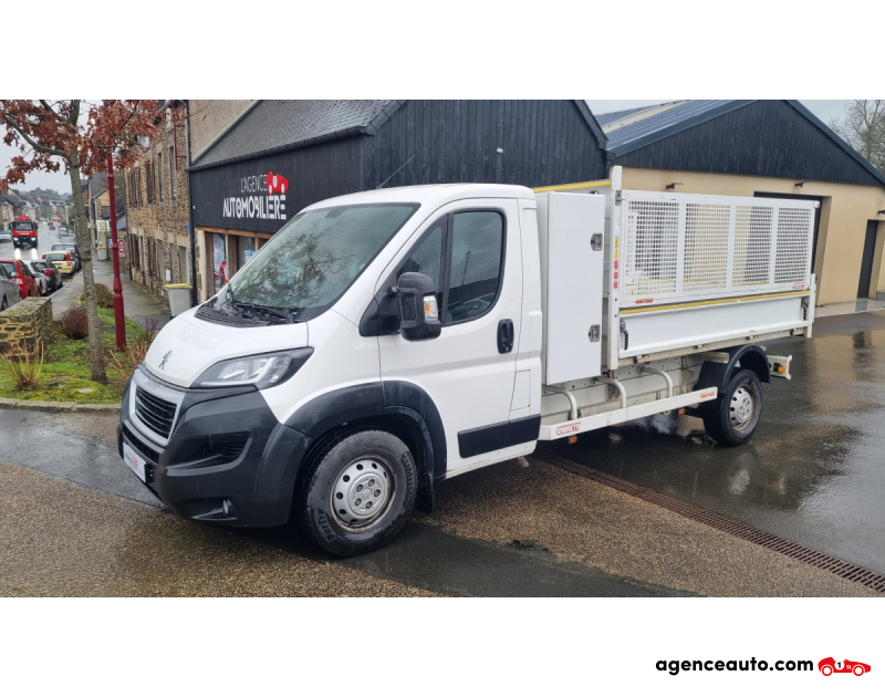 Achat voiture occasion, Auto occasion pas cher | Agence Auto Peugeot Boxer BENNE + COFFRE L3 L435 2.2 BlueHdi 165cv BVM6 Blanc Année 2020 Manuelle Diesel