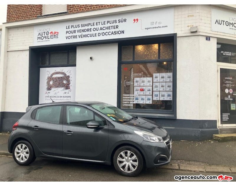 Achat voiture occasion, Auto occasion pas cher | Agence Auto Peugeot 208 I Phase 2 5 Portes 1.6 Blue HDi S&S 75 cv Gris Année 2015 Manuelle Diesel