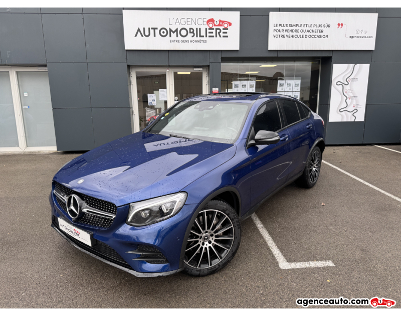 Gebrauchtwagenkauf, Günstige Gebrauchtwagen | Automobilienagentur Mercedes GLC coupé 250d 9G-tronic 4-Matic Sportline Executive Bleu Jahr 2017 Automatique Diesel