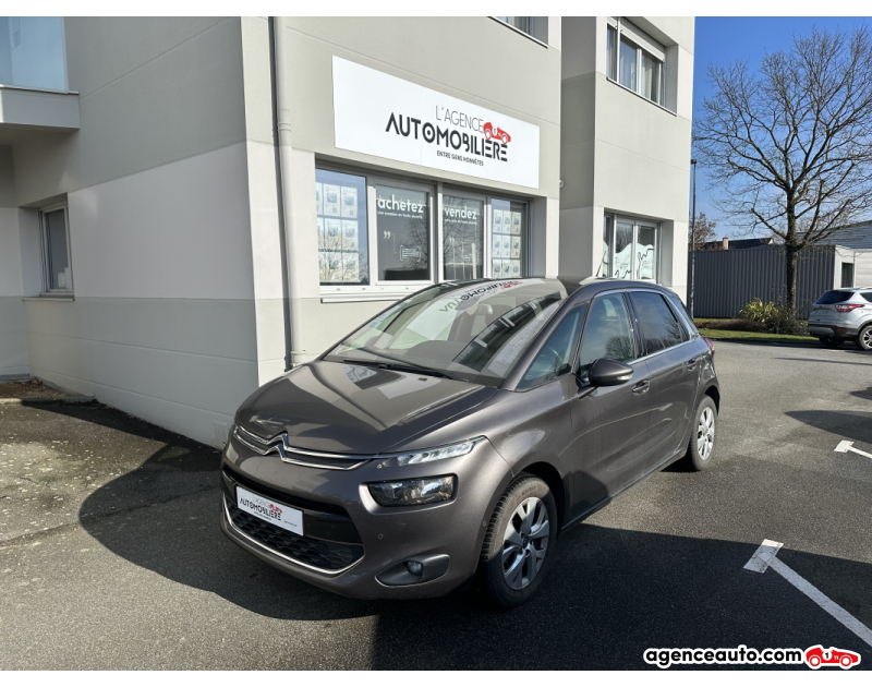 Aankoop Gebruikte Auto, Goedkope Gebruikte Auto | Agence Auto Citroen C4 Picasso II 1.6 BlueHDi S&S 120 cv intensive Marron Jaar 2016 Manuelle Diesel