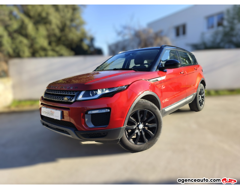 Gebrauchtwagenkauf, Günstige Gebrauchtwagen | Automobilienagentur Land Rover Range Rover Evoque 2.0 TD4 150 SE Dynamic 4WD BVA Rouge Jahr 2016 Automatique Diesel