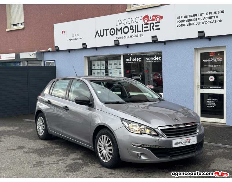 Achat voiture occasion, Auto occasion pas cher | Agence Auto Peugeot 308 1.6 BlueHDi 100ch S&S 5p Gris Année 2015 Manuelle Diesel