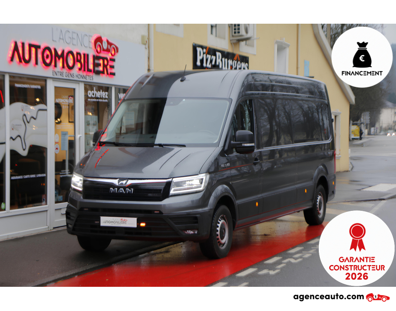 Compra de Coches Usados, Coches Usados Baratos %'|'% Agence Auto MAN TGE FOURGON 3.5T 2.0 TDI 163 BVA8 (TVA Récupérable, Garantie constructeur, Toit surélevé...) Gris Año 2024 Automatique Diesel