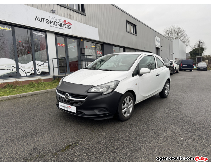 Achat voiture occasion, Auto occasion pas cher | Agence Auto Opel Corsa 1.2 70 CH Blanc Année 2016 Manuelle Essence