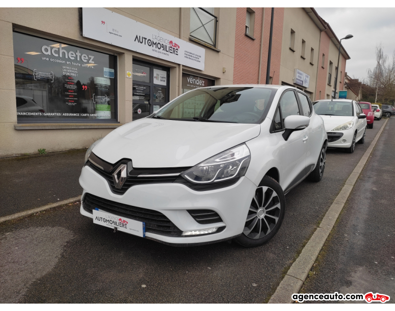 Achat voiture occasion, Auto occasion pas cher | Agence Auto Renault Clio IV-0.9 TCE 75 GENERATION Blanc Année 2020 Manuelle Essence