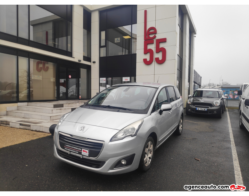 Achat voiture occasion, Auto occasion pas cher | Agence Auto Peugeot 5008 1.6 BLUEHDI 120 BUSINESS Argent Année 2015 Manuelle Diesel