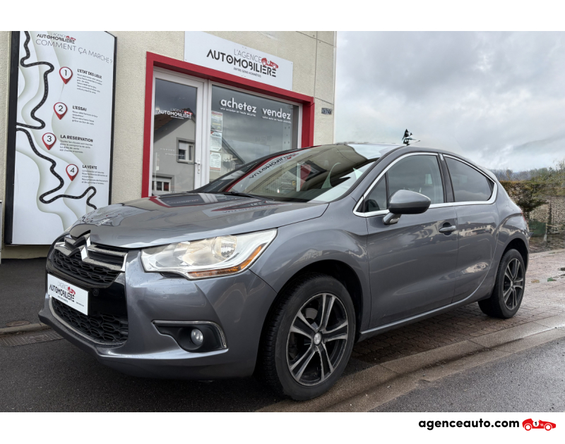 Achat voiture occasion, Auto occasion pas cher | Agence Auto Citroen DS4 1.6 e HDi 112 cv Attelage Gris Année 2011 Automatique Diesel