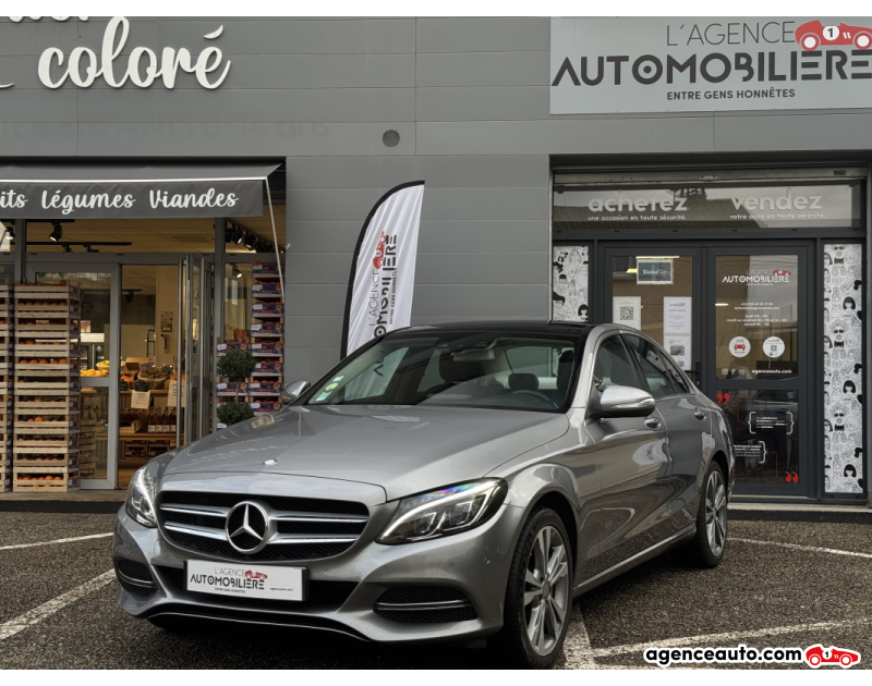 Achat voiture occasion, Auto occasion pas cher | Agence Auto Mercedes Classe C 250 BlueTec Fascination 7G-Tronic - toit ouvrant Gris Année 2015 Automatique Diesel