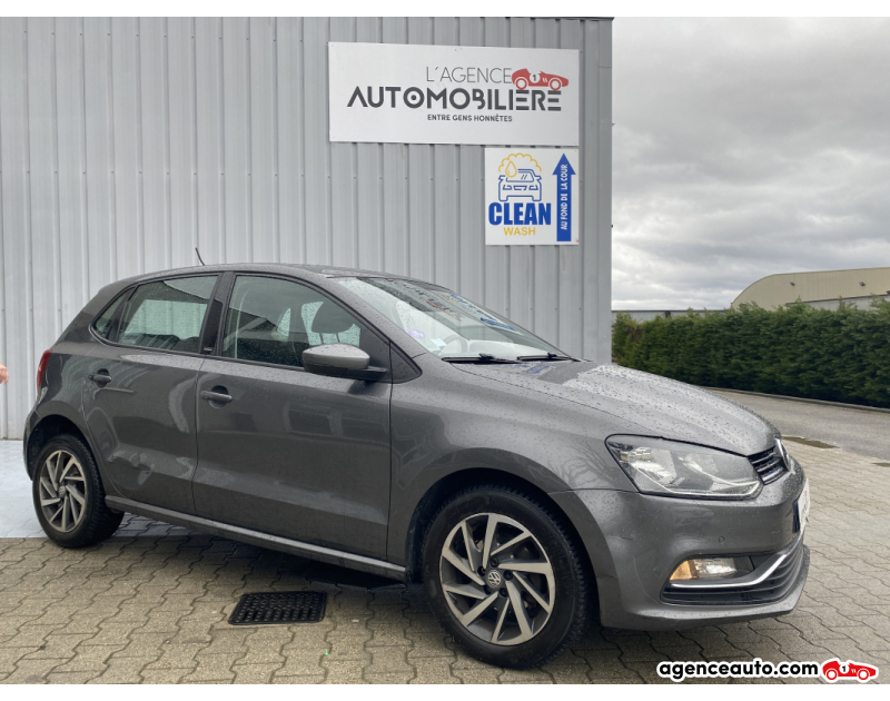 Compra de Coches Usados, Coches Usados Baratos %'|'% Agence Auto Volkswagen Polo 1.2 TSI 16V BlueMotion 90 cv Gris Año 2017 Manuelle Essence