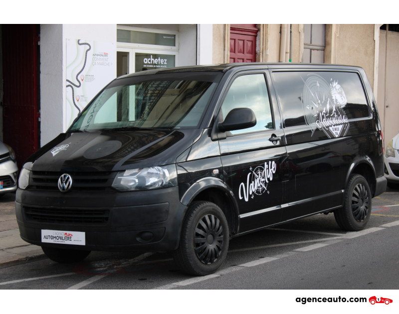 Achat voiture occasion, Auto occasion pas cher | Agence Auto Volkswagen Transporter T5 2.0 TDI 140 DSG BVA ( Caméra de recul, Radar Arr, Véhicule isolé ... ) Noir Année 2010 Automatique Diesel