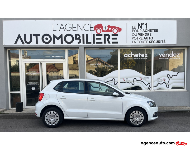 Acquisto Auto Usate, Auto Usate Economiche | Agenzia Automobiliare Volkswagen Polo 1.4 TDI TRENDLINE 75 CV Blanc Anno 2017 Manuelle Diesel