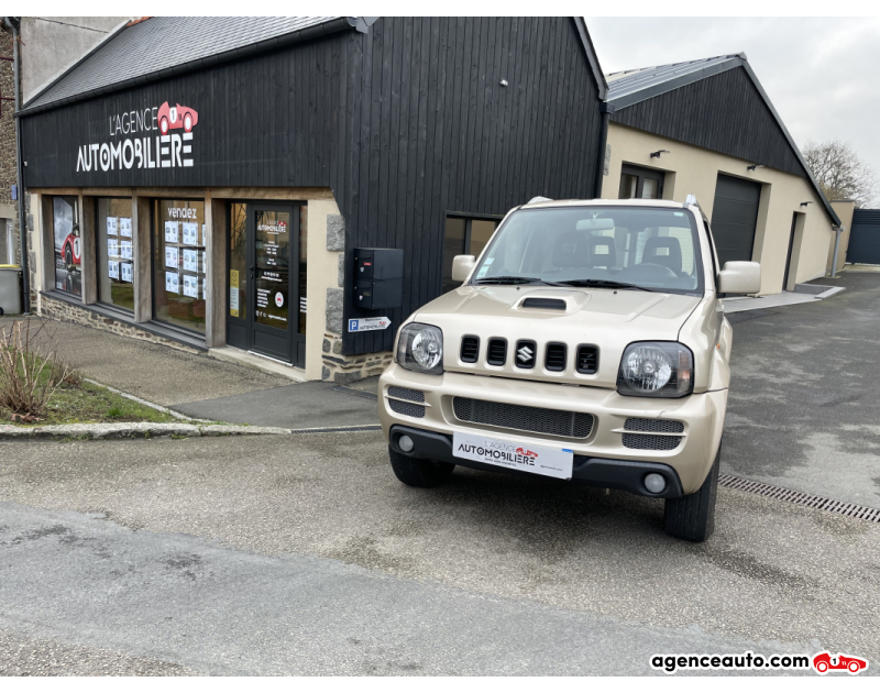 Achat voiture occasion, Auto occasion pas cher | Agence Auto Suzuki Jimny 1.5 DDIS 85 CH Beige Année 2006 Manuelle Diesel