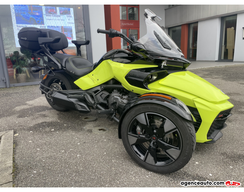 Achat voiture occasion, Auto occasion pas cher | Agence Auto Can-Am Spyder F3-S 1330 cm² 115 cv SPYDER SERIE SPECIALE Jaune Année 2024 Automatique Essence