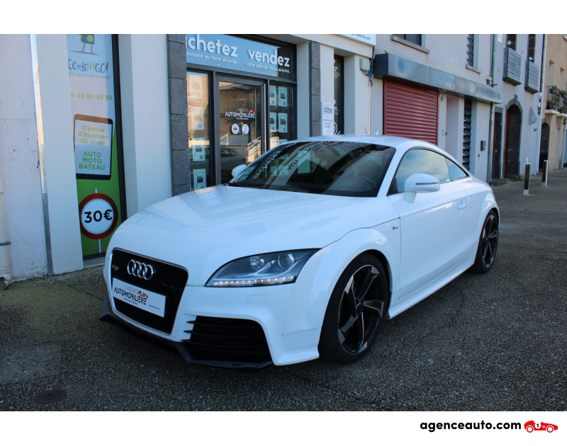 Aankoop Gebruikte Auto, Goedkope Gebruikte Auto | Agence Auto Audi TT COUPE 1.8 TFSI 160 S-LINE (Caméra de recul, CarPlay, Entretien à jour,..) Blanc Jaar 2011 Manuelle Essence
