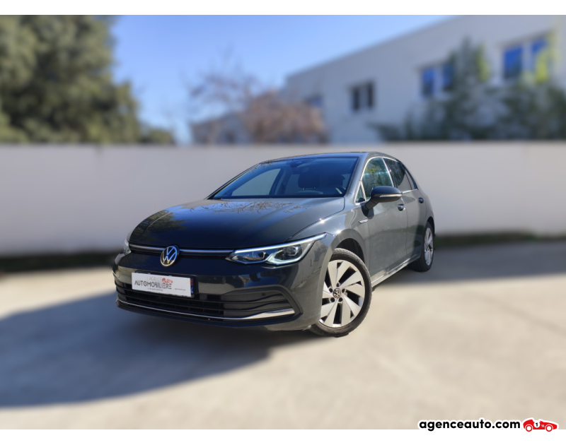 Achat voiture occasion, Auto occasion pas cher | Agence Auto Volkswagen Golf e-tsi 150 MHEVHYBRID OPF STYLE DSG BVA GARANTIE 12 MOIS NATIONALE Gris Année 2020 Automatique Hybride