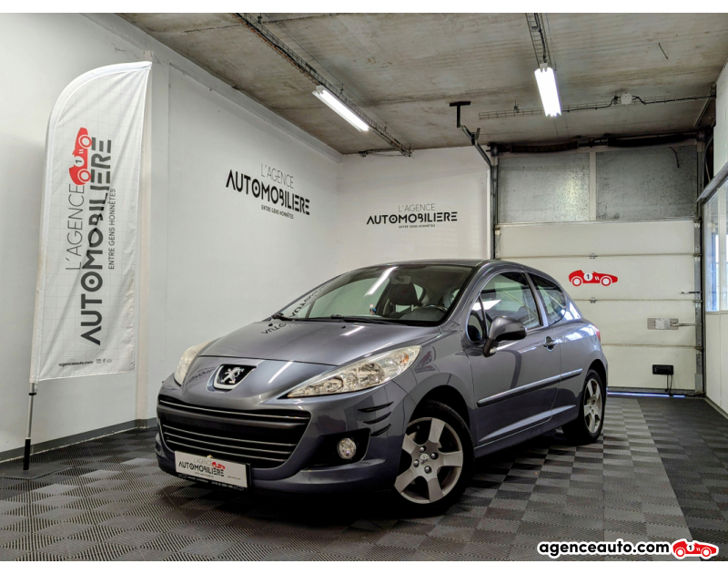Achat voiture occasion, Auto occasion pas cher | Agence Auto Peugeot 207 1.6 VTI 120 PREMIUM BVA Gris Année 2009 Automatique Essence