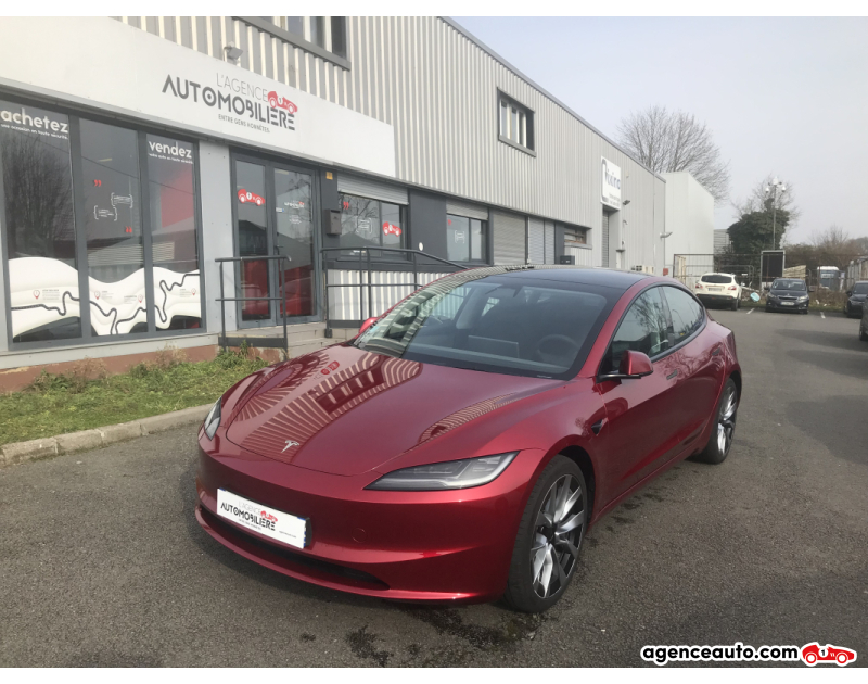 Acquisto Auto Usate, Auto Usate Economiche | Agenzia Automobiliare Tesla Model 3 HIGHLAND ROUGE  283 cv PROPULSION Rouge Anno 2023 Automatique Électrique