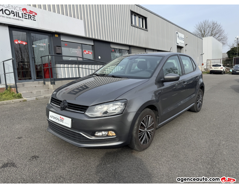 Gebrauchtwagenkauf, Günstige Gebrauchtwagen | Automobilienagentur Volkswagen Polo 1.2 TSI 90CH ALLSTAR 5 PORTES Gris Jahr 2017 Manuelle Essence