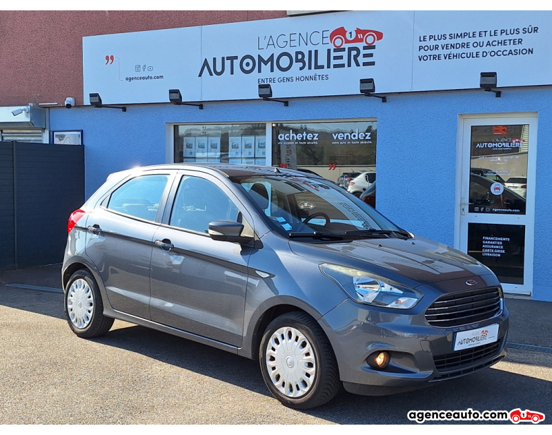 Achat voiture occasion, Auto occasion pas cher | Agence Auto Ford Ka+ 1.2 Ti-VCT 85cv Ultimate 1 utilisateur Gris Année 2016 Manuelle Essence
