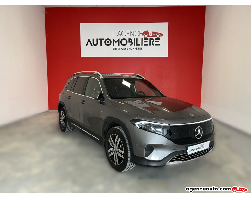 Achat voiture occasion, Auto occasion pas cher | Agence Auto Mercedes EQB (2) 250+ EDITION 70.5 KWH 7 PL + CARPLAY + CUIR Gris Année 2024 Automatique Électrique