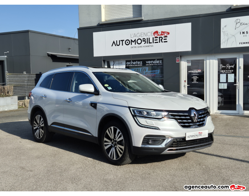 Achat voiture occasion, Auto occasion pas cher | Agence Auto Renault Koleos II 2.0 DCI 185 INITIALE PARIS 4X4 X-TRONIC Blanc Année 2021 Automatique Diesel