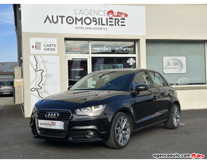 Achat voiture occasion, Auto occasion pas cher | Agence Auto Audi A1 1.4 TFSI 122ch Ambition Luxe S-tronic 7 - ORIGiNE FRANCE Noir Année 2012 Automatique Essence