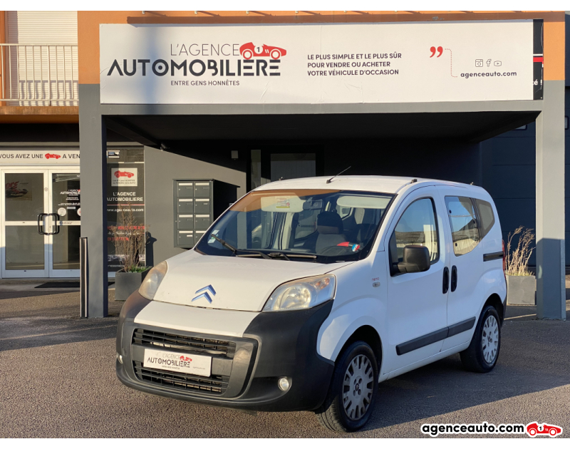 Achat voiture occasion, Auto occasion pas cher | Agence Auto Citroen Nemo 1.4 HDi 70 CV Confort Courroie changée Blanc Année 2010 Manuelle Diesel