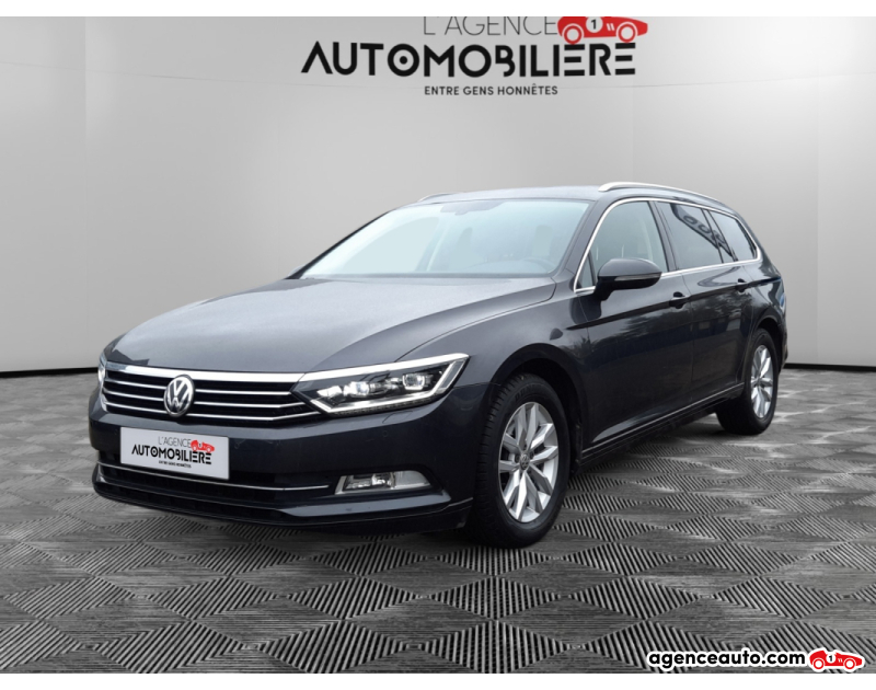 Achat voiture occasion, Auto occasion pas cher | Agence Auto Volkswagen Passat SW Break 2.0 TDi SCR Comfortline DSG 150Ch *TVA*/ Garantie 12 Mois Gris Année 2019 Automatique Diesel
