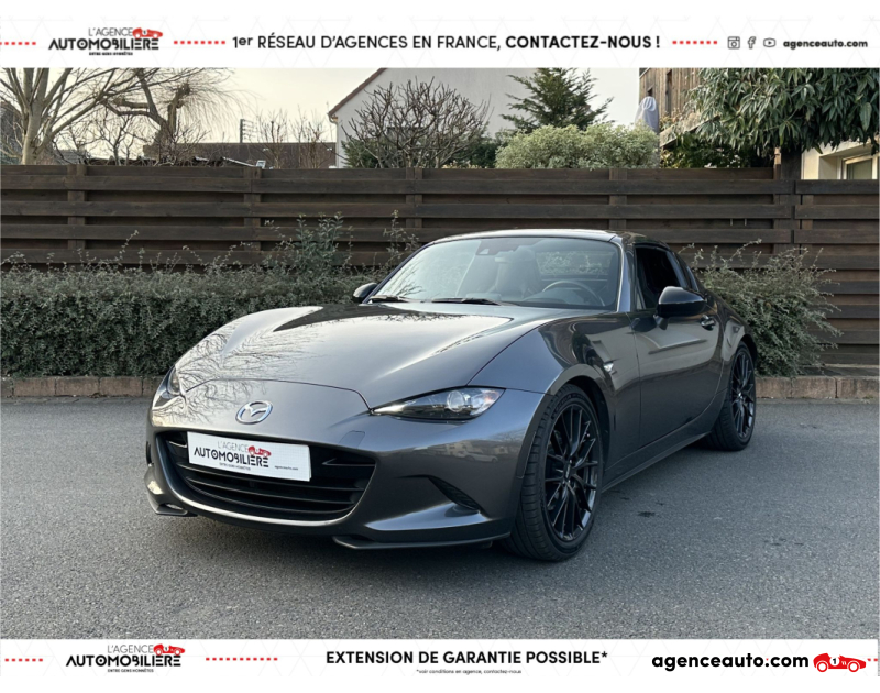 Aankoop Gebruikte Auto, Goedkope Gebruikte Auto | Agence Auto Mazda MX-5 IV RF 2.0 SKYACTIV-G 160 CH FIRST EDITION Gris Jaar 2017 Manuelle Essence