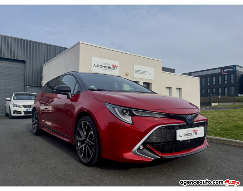 Compra de Coches Usados, Coches Usados Baratos %'|'% Agence Auto Toyota Corolla TOURING SPORT COLLECTION My22 / SOUS GARANTIE CONSTRUCTEUR Rouge Año 2022 Automatique Hybride